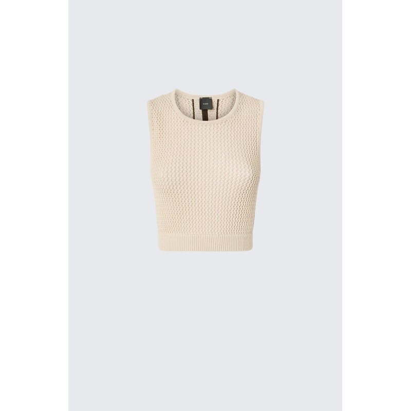 Dámský top PINKO MORUS 106837A3B4C44 béžový
