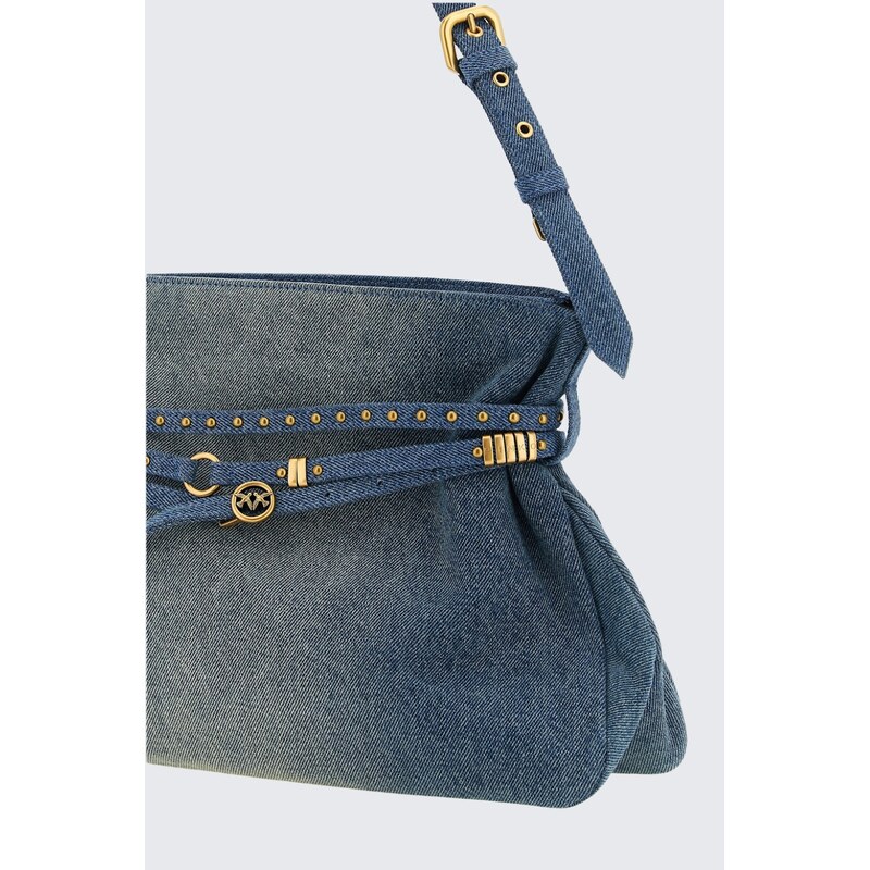 Dámská kabelka PINKO BELT BAG 105903A31GPJDQ džínová