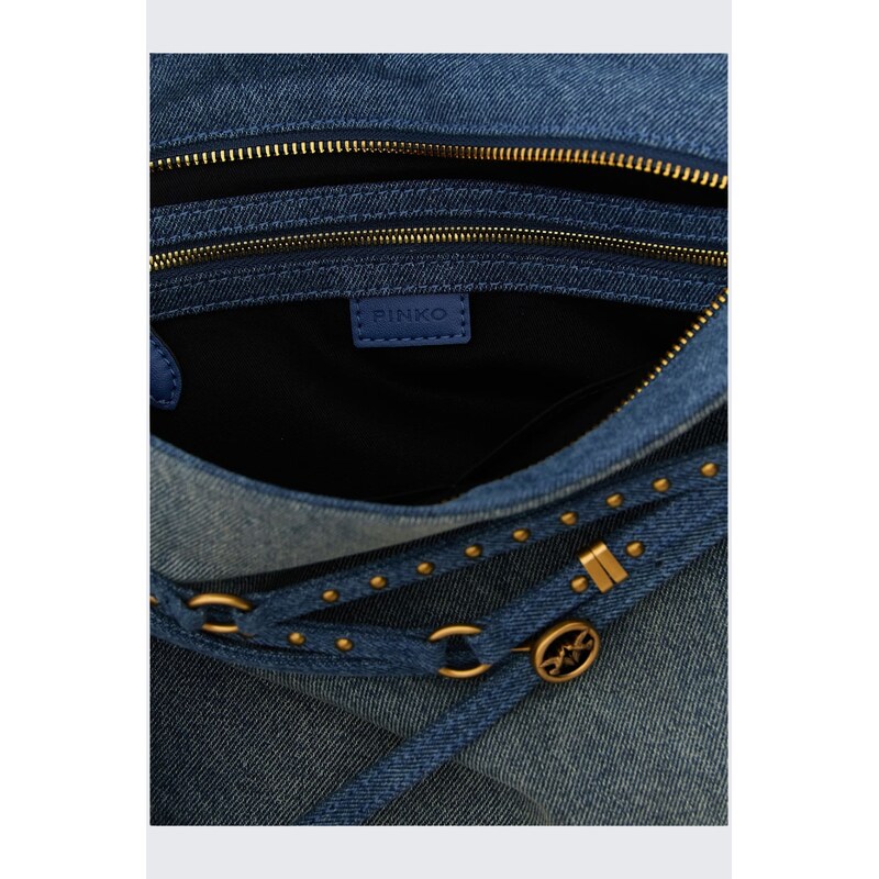 Dámská kabelka PINKO BELT BAG 105903A31GPJDQ džínová