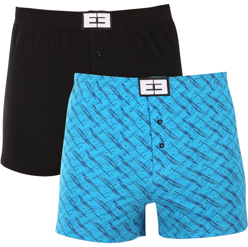 2PACK pánské trenky Nedeto vícebarevné (2NTV04) 114534433