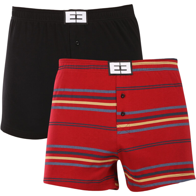 2PACK pánské trenky Nedeto vícebarevné (2NTV02) 114534435