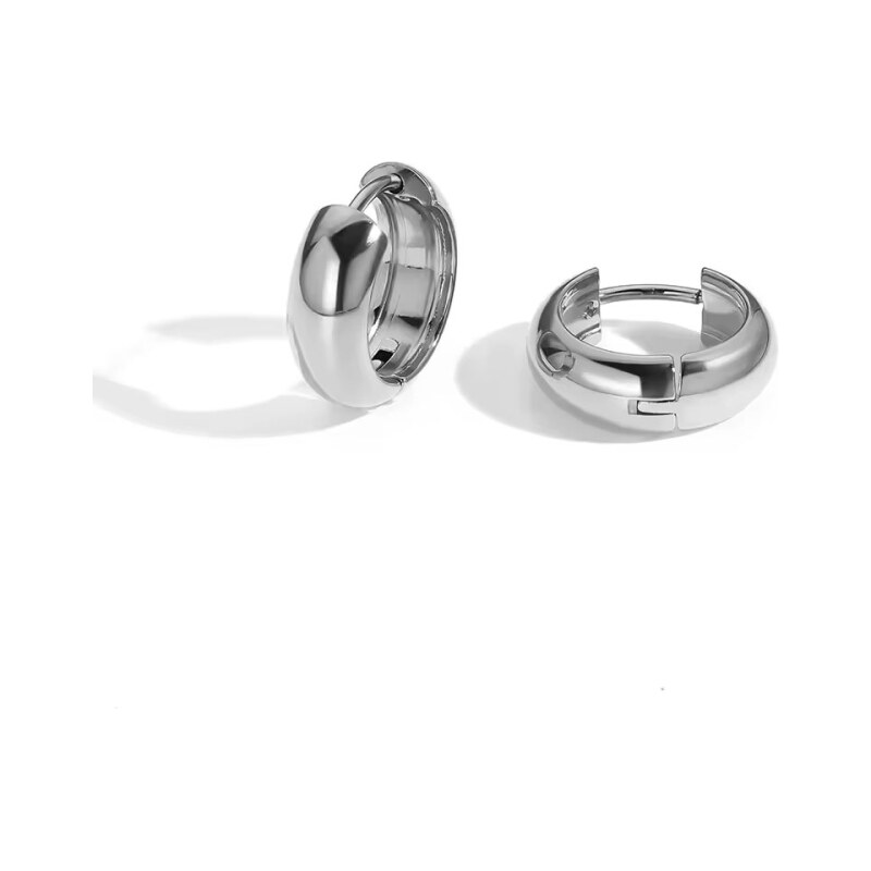 Victoria Filippi Stainless Steel Kruhové náušnice Estefani - 13 mm, 114534494