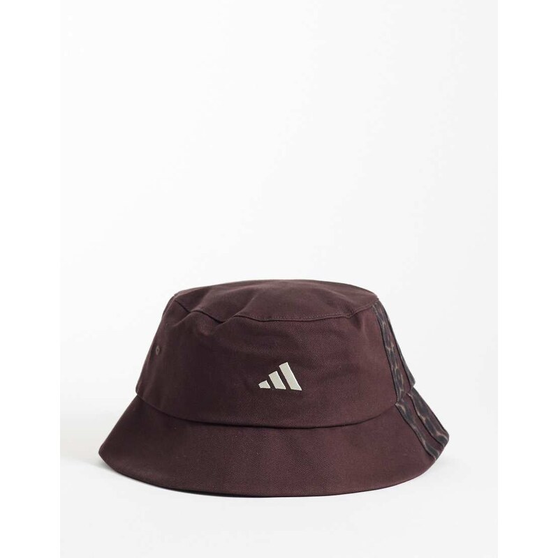 adidas performance adidas Training bucket hat in brown leopard print 114534756