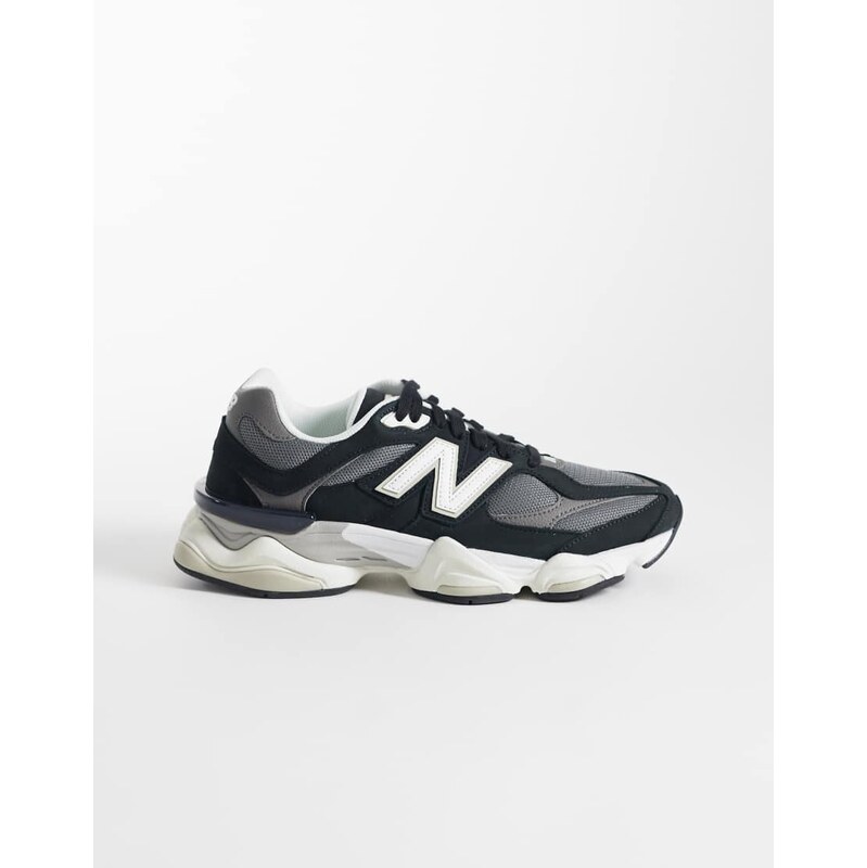 New Balance 9060 trainers in black and white