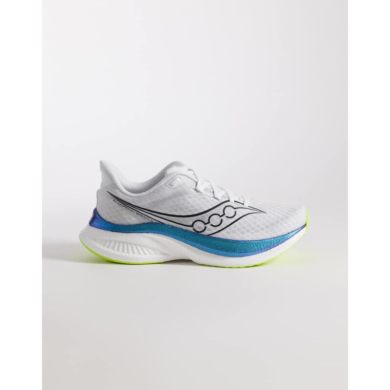Saucony Endorphin Speed 5 running trainers in white and nightsky 114543844