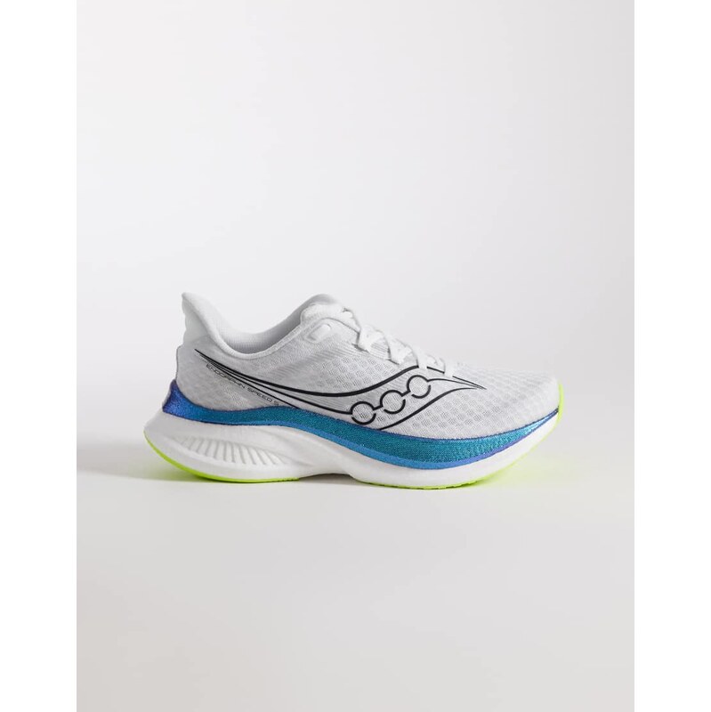 Saucony Endorphin Speed 5 running trainers in white and nightsky 114540896
