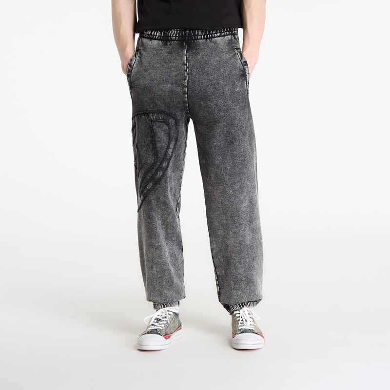 Kalhoty Diesel P-Marky-Den Trousers Black/ Violet L