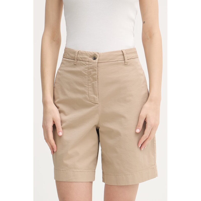 Tommy Hilfiger Chino šortky dámské s bavlnou