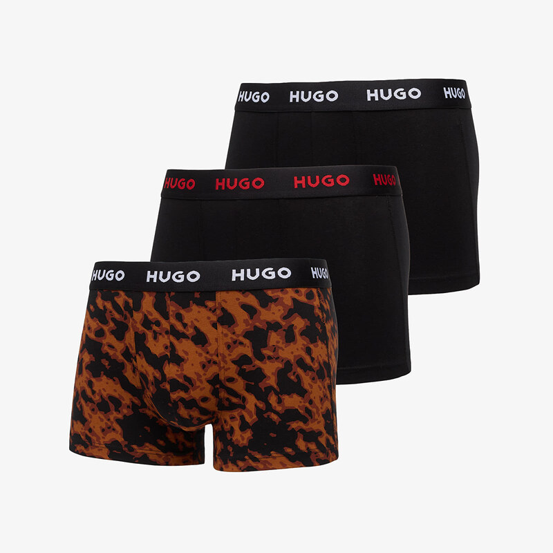 Boxerky Hugo Boss Design Trunk 3-Pack Multicolor S