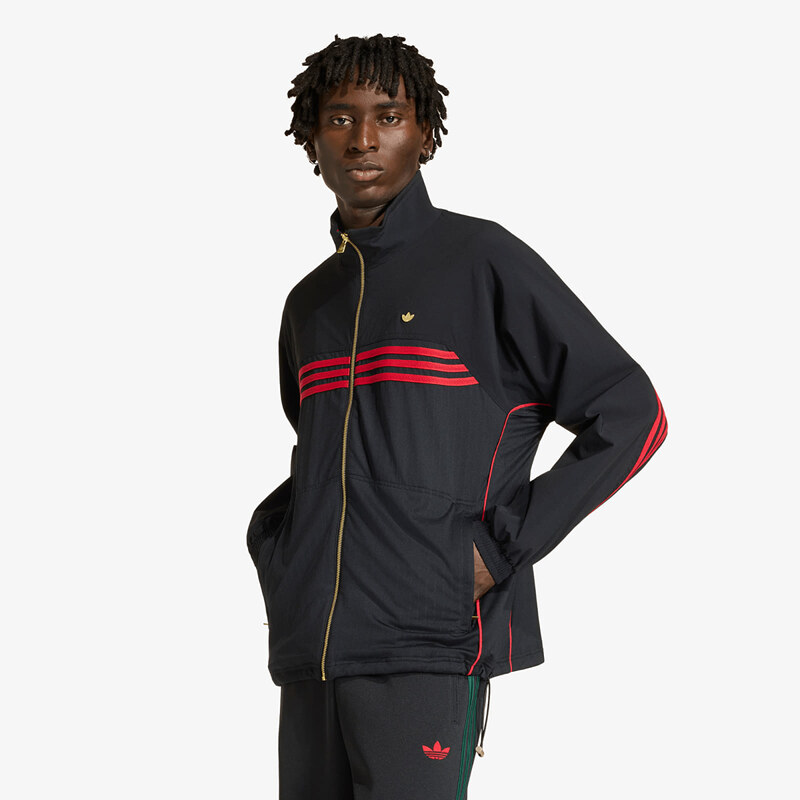 adidas Originals Mikina adidas 98 Loose Track Top Black XL