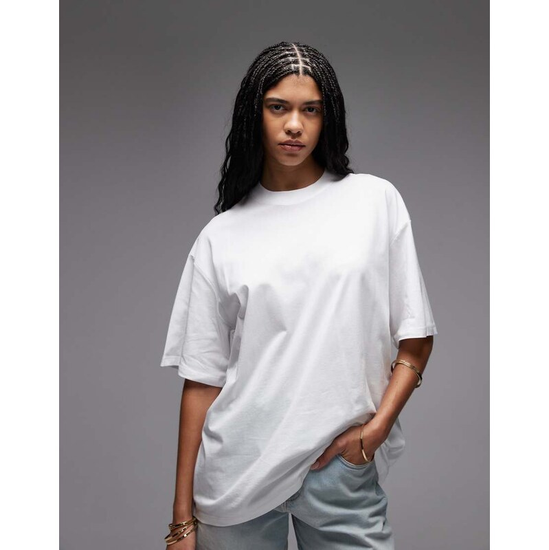 & Other Stories oversized boyfriend t-shirt in white