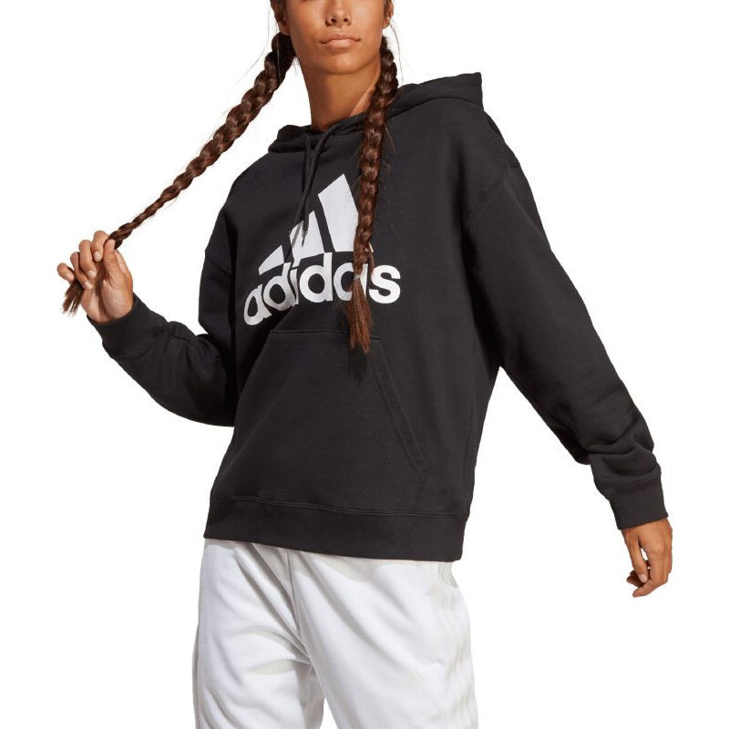 Mikina Essentials Big Logo Oversized French Terry Hoodie W model