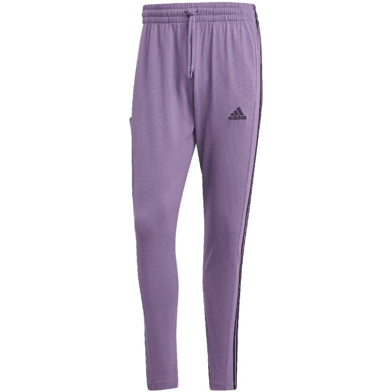 Kalhoty Essentials Single Jersey Tapered Open 3Stripes M model