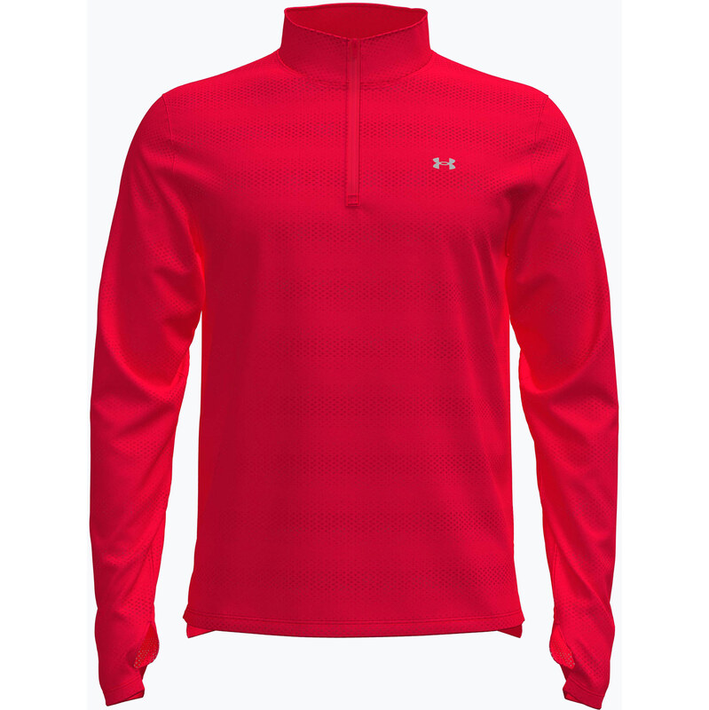 Pánská běžecká mikina Under Armour Velociti 1/4 Zip lumos lime
