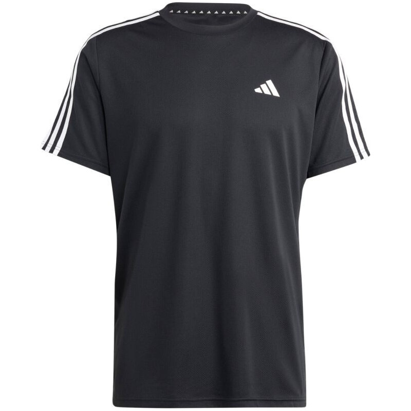 Pánské tričko Train Essentials 3Stripes Training Tee black model