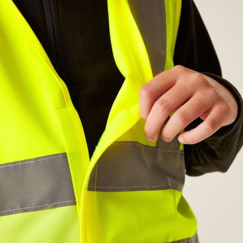 Regatta HI-VIS PRO JUNIOR VEST Fluro Yellow –