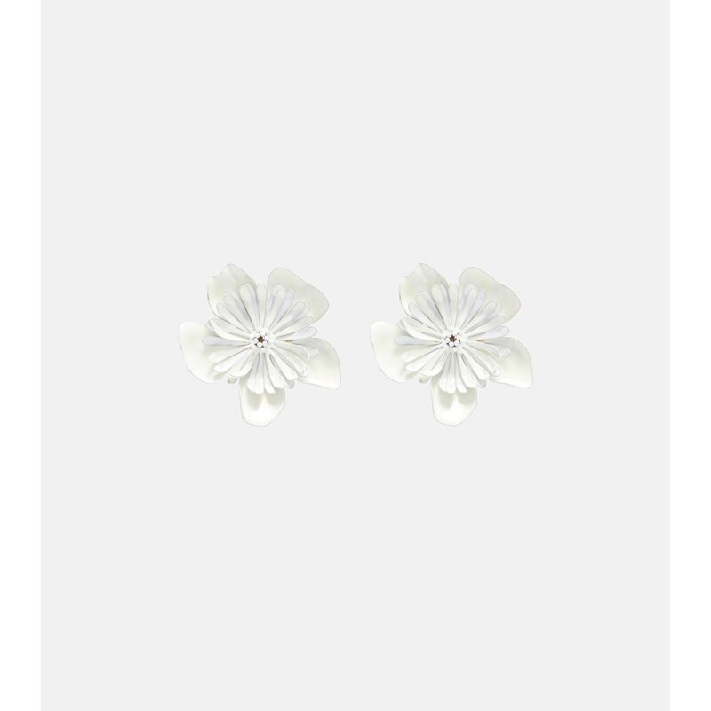 Chloé Floral clip-on earrings