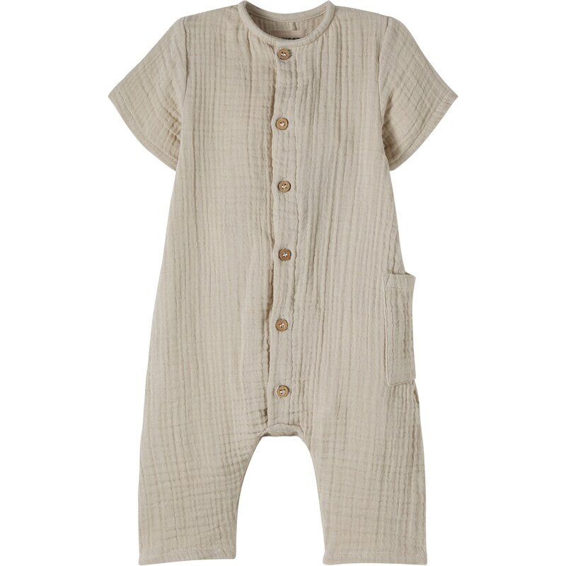 Wheat Baby Alex cotton gauze playsuit