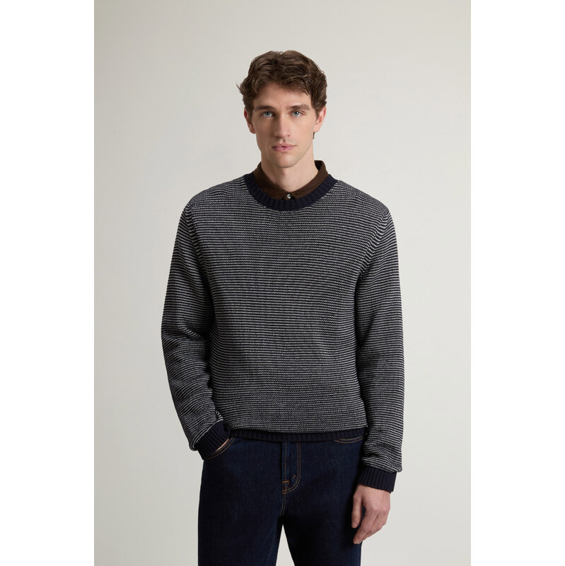 SVETR WOOLRICH COTTON CREWNECK