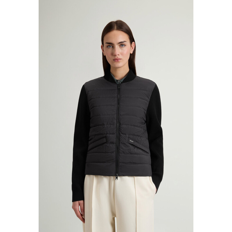 BUNDA WOOLRICH HYBRID BOMBER