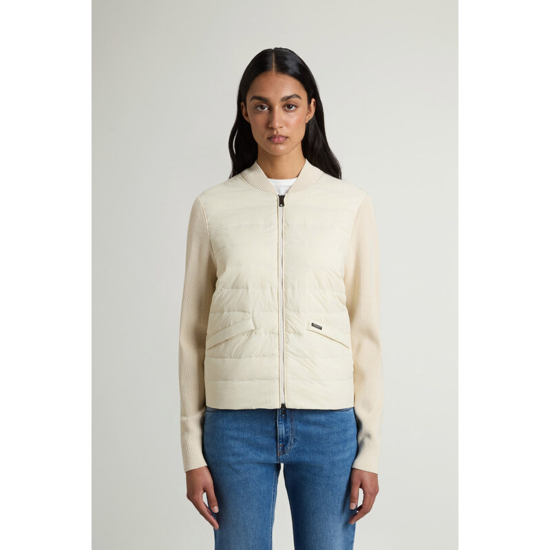 BUNDA WOOLRICH HYBRID BOMBER 114542617