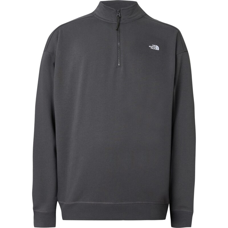 THE NORTH FACE Mikina 'ESSENTIAL' tmavě šedá / bílá