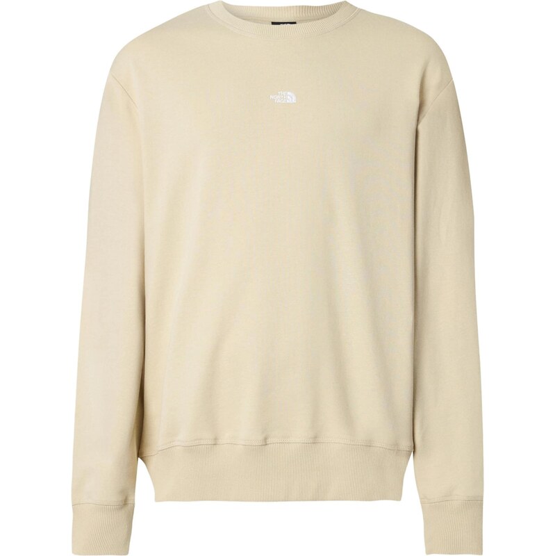 THE NORTH FACE Mikina ESSENTIAL kámen / bílá