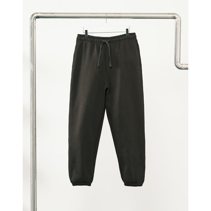 ASOS DESIGN premium heavyweight oversized jogger in 400gsm brown