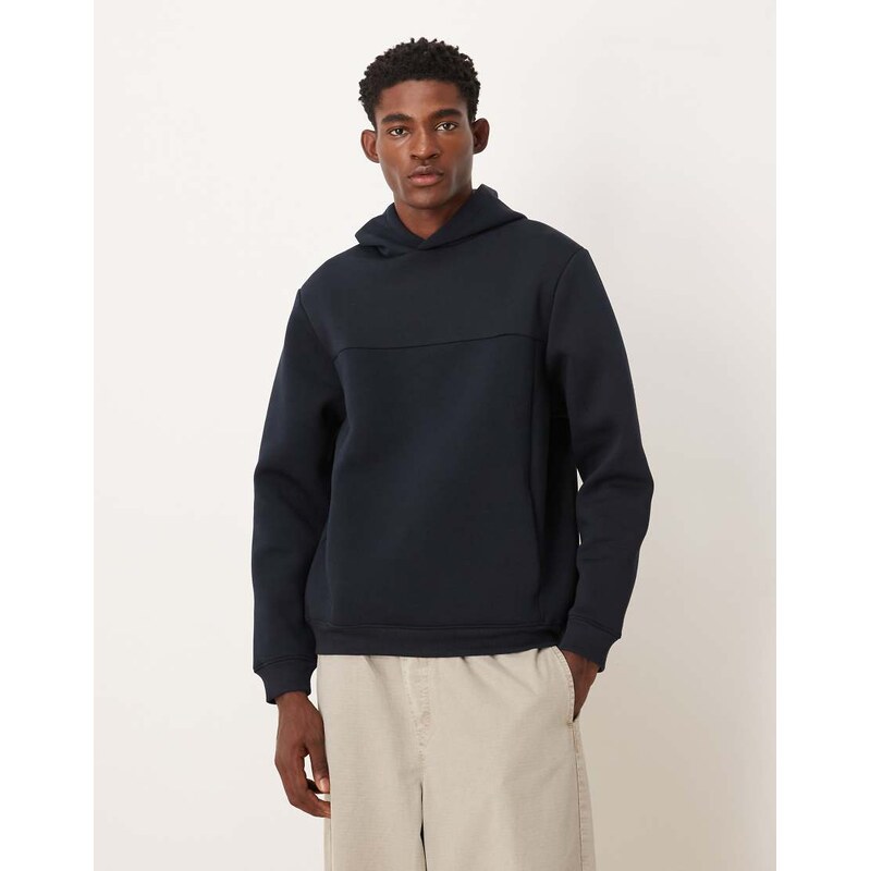 ASOS DESIGN heavyweight relaxed hoodie in scuba-style fabric in