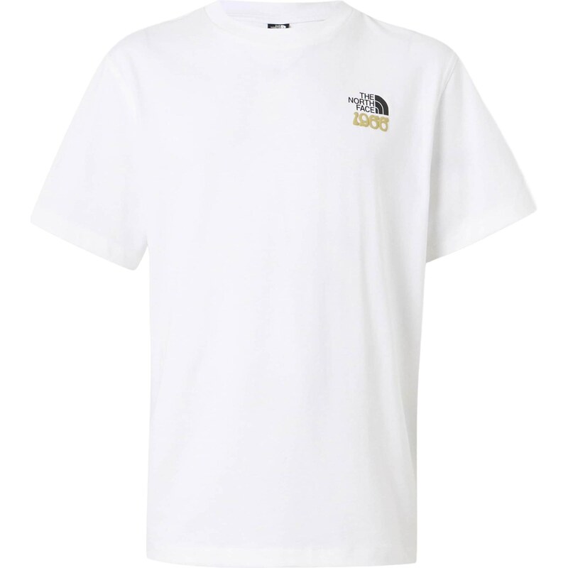 THE NORTH FACE Tričko 1966 HALF DOME khaki / černá / bílá
