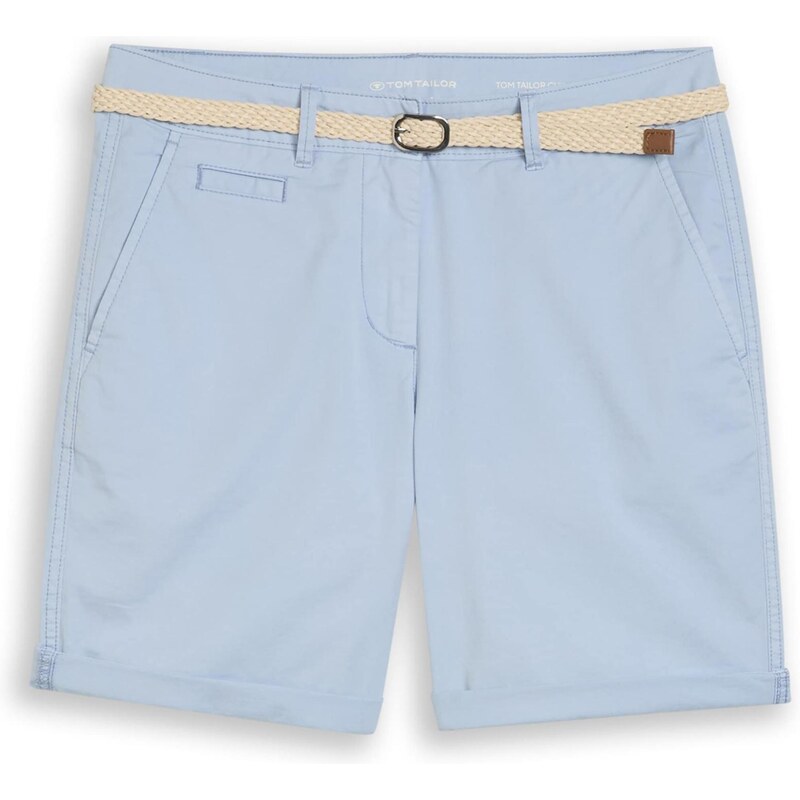 TOM TAILOR Chino kalhoty světlemodrá