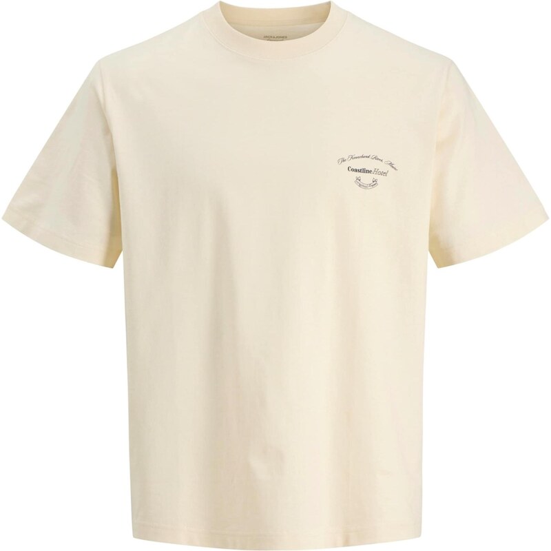 JACK & JONES Tričko JORMontauk azurová / růžová / černá /