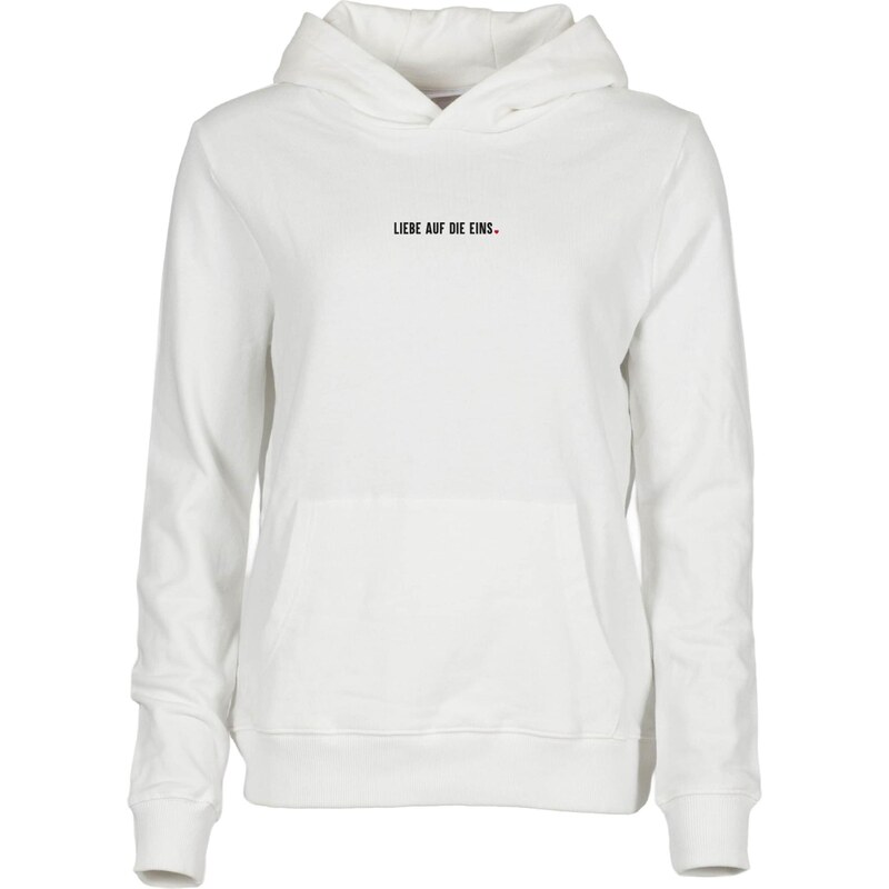 Kleinigkeit Mikina Görls červená / černá / offwhite 114544374