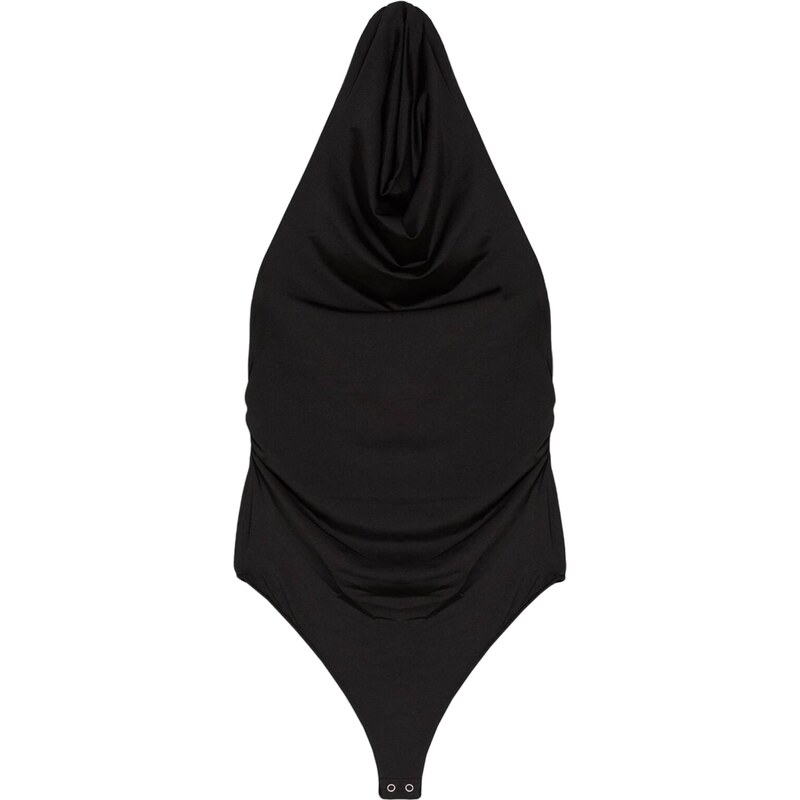 Bershka Tričkové body černá