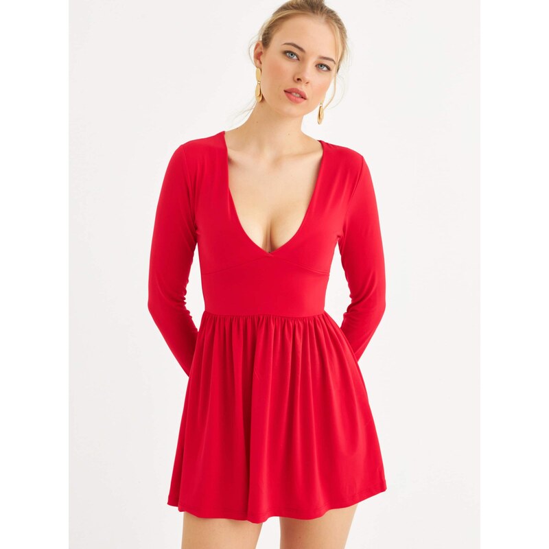 Cool & Sexy Šaty krvavě červená 114544430