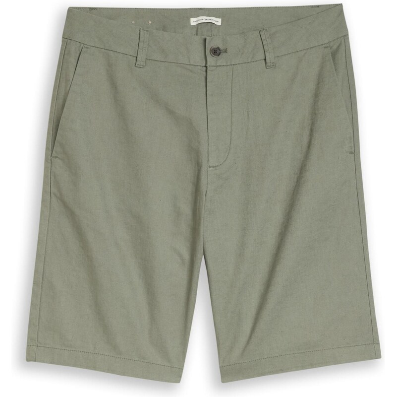 TOM TAILOR DENIM Chino kalhoty olivová