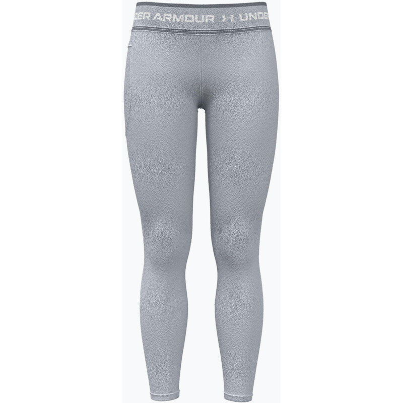 Dámské legíny Under Armour Tech Branded halo gray/orange bloc