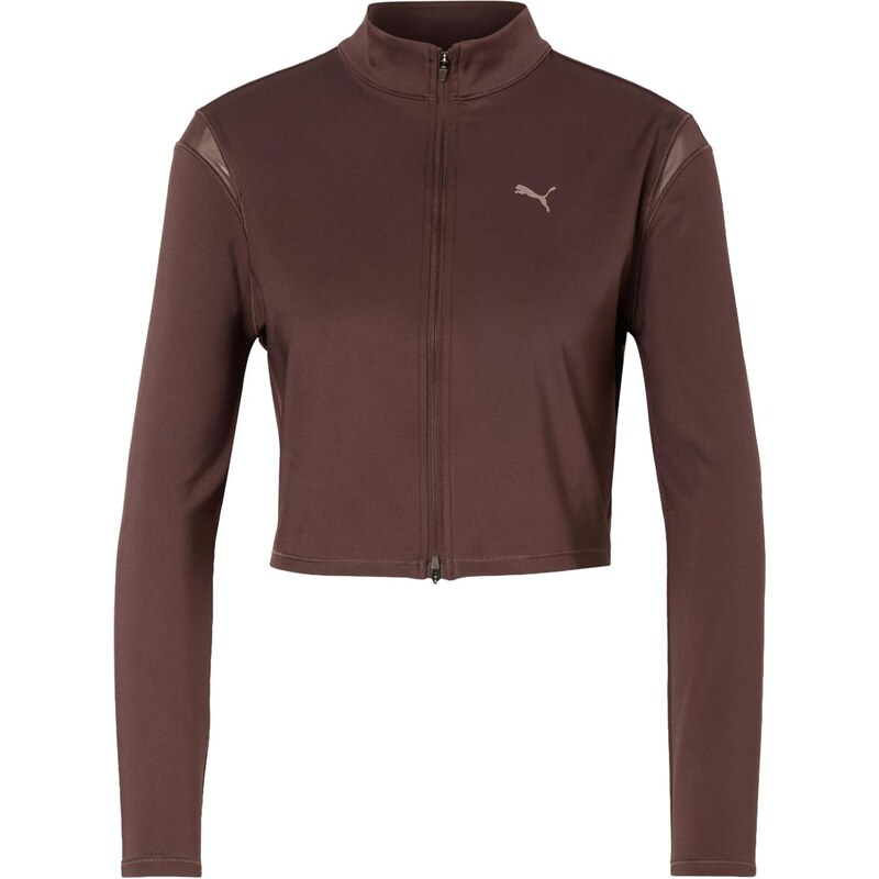 PUMA Sportovní bunda SHINE čokoládová 114545142