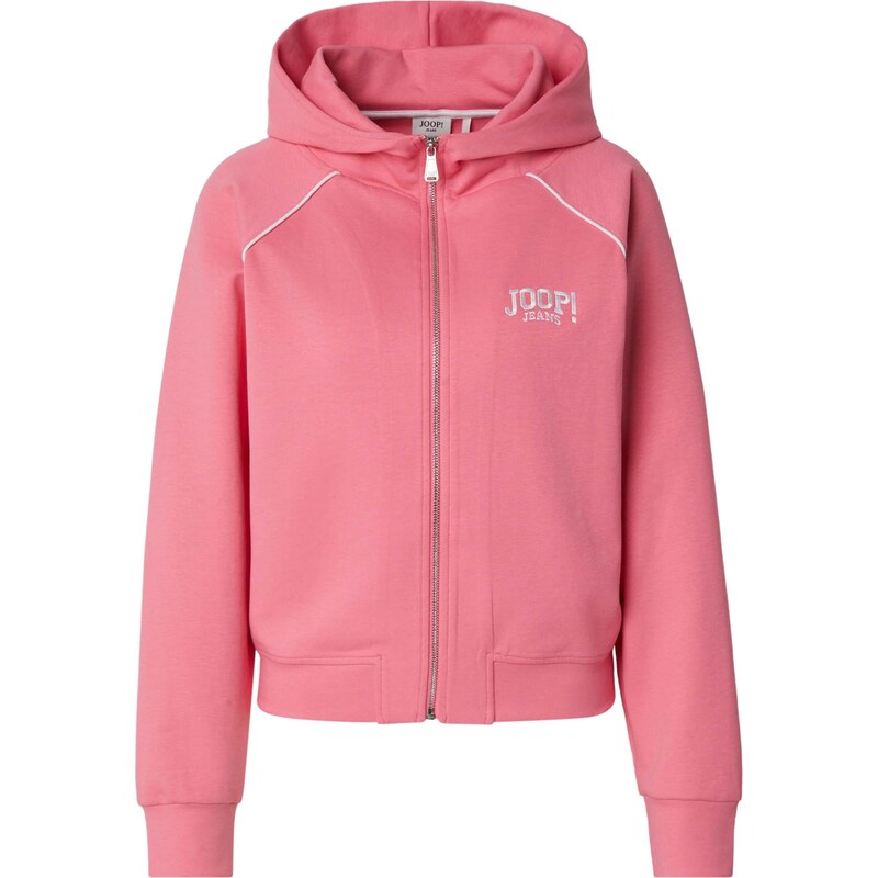 JOOP! Jeans Mikina Tito světle růžová / bílá 114545165