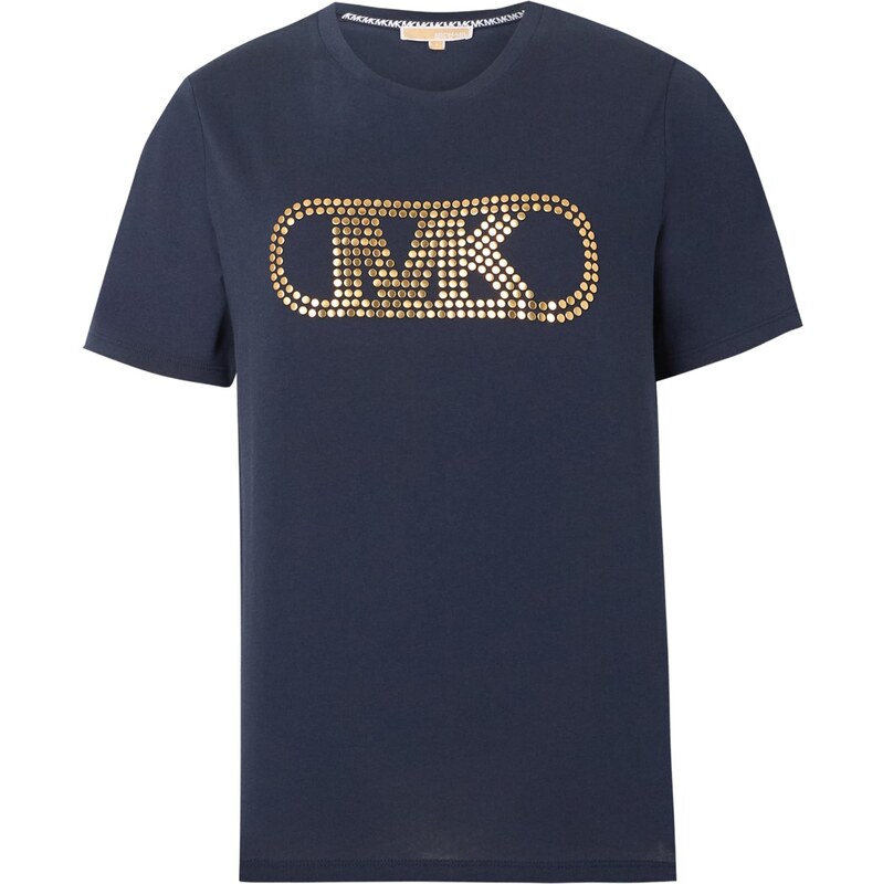 MICHAEL Michael Kors Tričko EMPIRE CLASSIC námořnická modř / zlatá 114545156