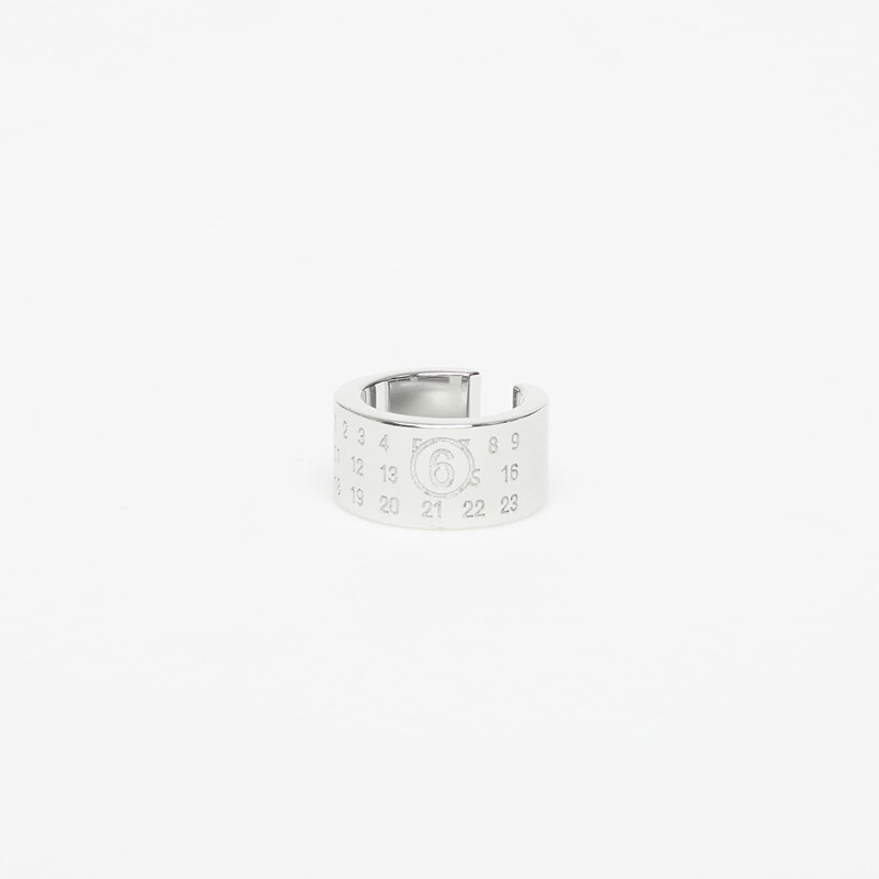 Náušnice MM6 Numeric Ear Cuff Polished Palladio Universal 114545117