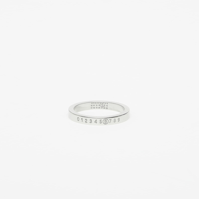 Prsten MM6 Ring Brushed Palladio 7 114545208