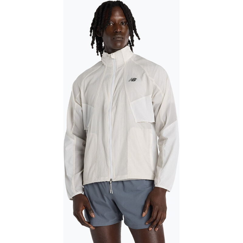 Pánská běžecká bunda New Balance RC grey matter