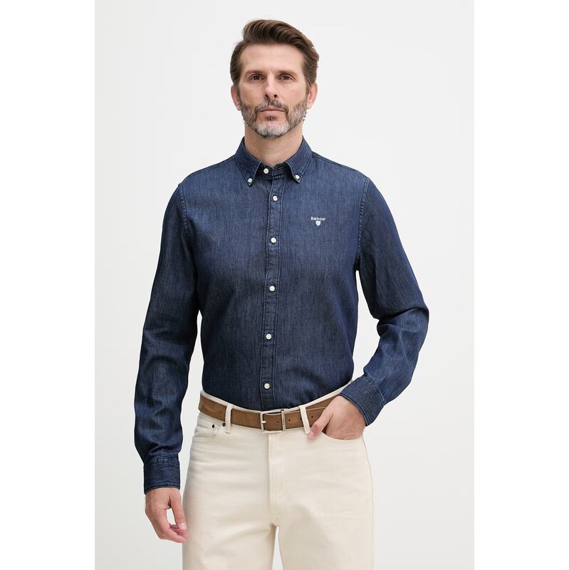 Barbour košile pánská džínová