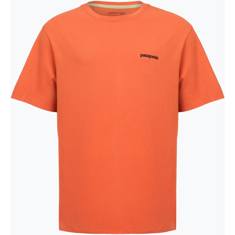 Pánské tričko Patagonia P-6 Logo coal orange
