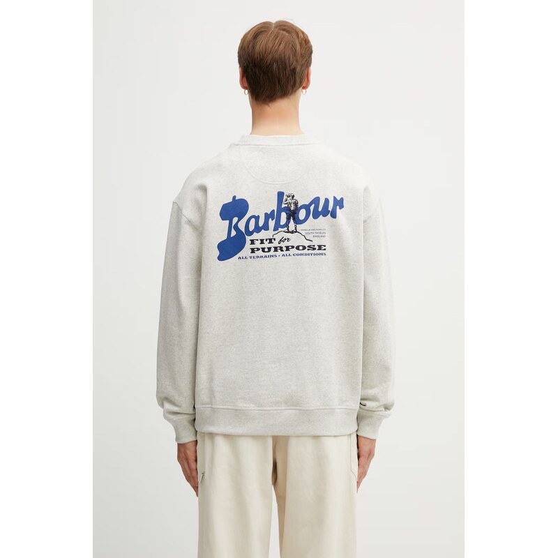 Barbour MOL0740BE54 loungwear mikina bavlněná dámská
