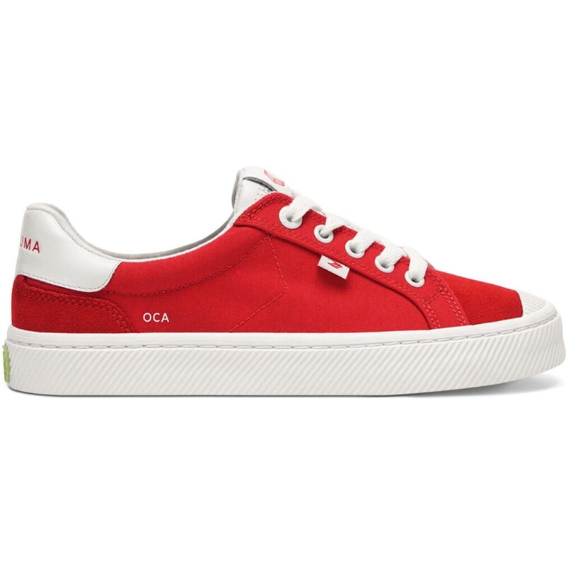 Dámské volnočasové boty Cariuma OCA 2.0 Nylon and Suede Scarlet