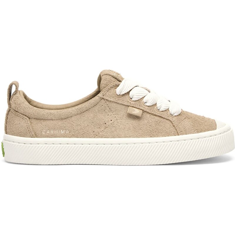 Dámské volnočasové boty Cariuma OCA Hairy Suede Desert Taupe