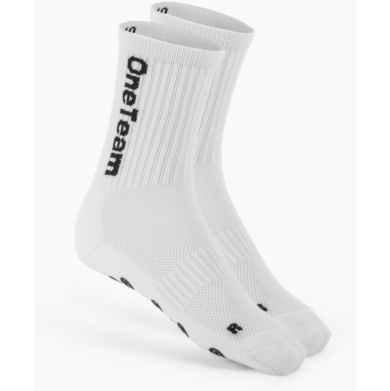 Dětské fotbalové ponožky OneTeam Precision Grip non-slip 2-pack