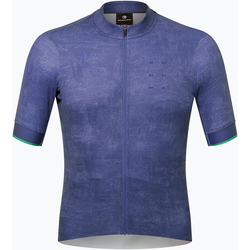 Pánský cyklistický dres Endura FS260 Print indigo rock